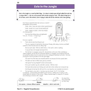 KS2 English Year 3 Reading Comprehension Targeted Question Book - Book 1 (with Answers) Look Inside Image 2
