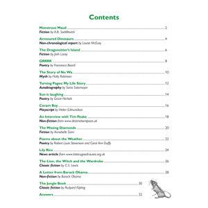 KS2 English Year 4 Reading Comprehension Targeted Question Book - Book 2 (with Answers) Look Inside Image 1