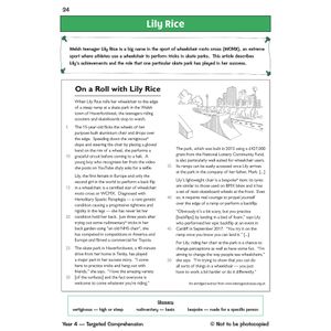 KS2 English Year 4 Reading Comprehension Targeted Question Book - Book 2 (with Answers) Look Inside Image 2