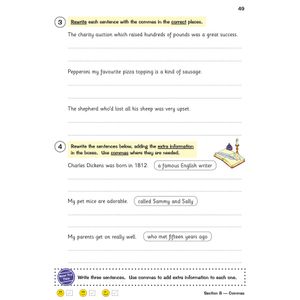 KS2 English Year 5 Grammar, Punctuation & Spelling Targeted Question Book (with Answers) Look Inside Image 6