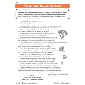 KS2 English Year 5 Reading Comprehension Targeted Question Book - Book 1 (with Answers) Look Inside Image 2