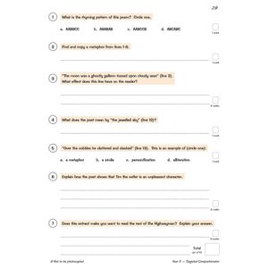 KS2 English Year 5 Reading Comprehension Targeted Question Book - Book 2 (with Answers) Look Inside Image 6