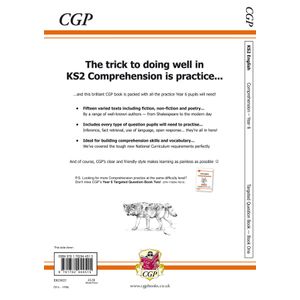 KS2 English Year 6 Reading Comprehension Targeted Question Book - Book 1 (with Answers) Look Inside Image 6