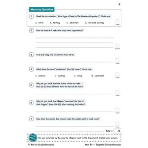 KS2 English Year 6 Reading Comprehension Targeted Question Book - Book 2 (with Answers) Look Inside Image 3