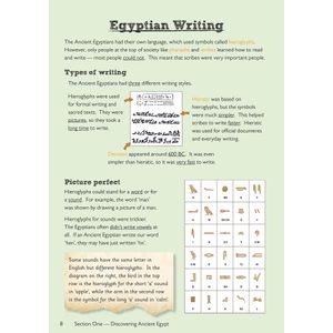 KS2 History Ancient Egyptions Study Book (Ages 7-11) Look Inside Image 2