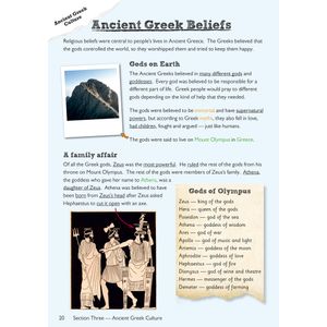 KS2 Geography Ancient Greeks Study Book (Ages 7-11) Look Inside Image 2