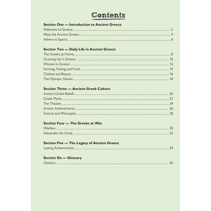 KS2 Geography Ancient Greeks Study Book (Ages 7-11) Look Inside Image 1