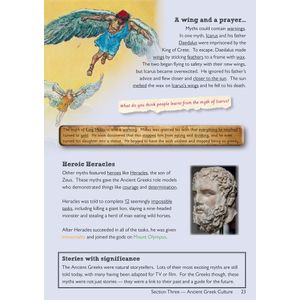KS2 Geography Ancient Greeks Study Book (Ages 7-11) Look Inside Image 5