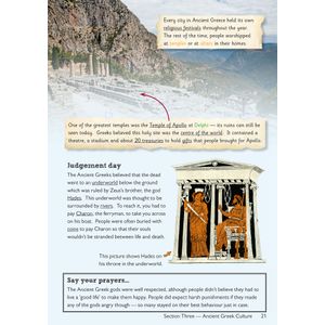 KS2 Geography Ancient Greeks Study Book (Ages 7-11) Look Inside Image 3