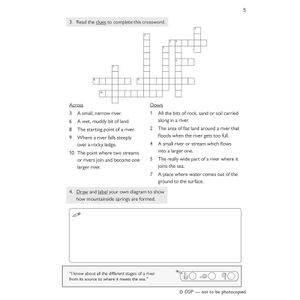 KS2 Geography Discover & Learn: Rivers Activity Book Look Inside Image 5