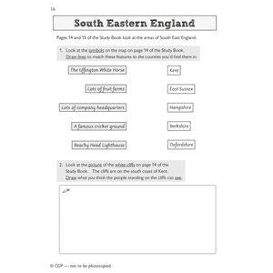 KS2 Geography Discover & Learn: United Kingdom Activity Book Look Inside Image 4