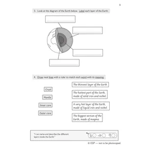 KS2 Geography Discover & Learn: Volcanoes and Earthquakes Activity Book Look Inside Image 3