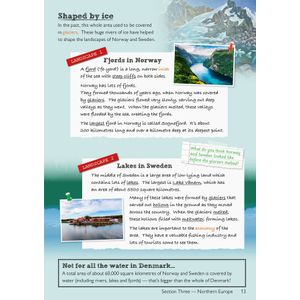 KS2 Geography Europe Study Book (Ages 7-11) Look Inside Image 3
