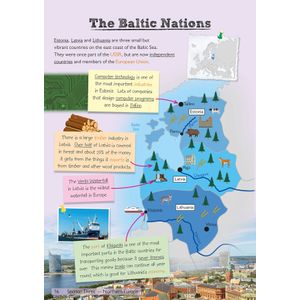 KS2 Geography Europe Study Book (Ages 7-11) Look Inside Image 6
