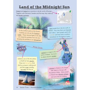 KS2 Geography Europe Study Book (Ages 7-11) Look Inside Image 4