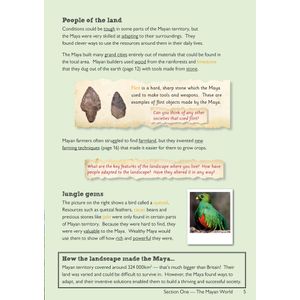 KS2 Geography Mayan Civilisations Study Book (Ages 7-11) Look Inside Image 5