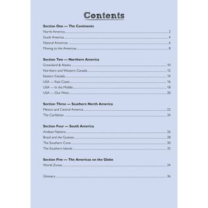 KS2 Geography North & South America Study Book (Ages 7-11) Look Inside Image 1