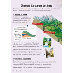 KS2 Geography Rivers Study Book (Ages 7-11) Look Inside Image 4
