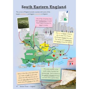 KS2 Geography United Kingdom Study Book (Ages 7-11) Look Inside Image 4