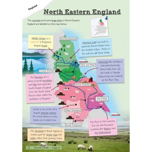 KS2 Geography United Kingdom Study Book (Ages 7-11) Look Inside Image 2