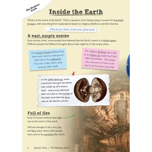 KS2 Geography Volcanoes & Earthquakes Study Book (Ages 7-11) Look Inside Image 2