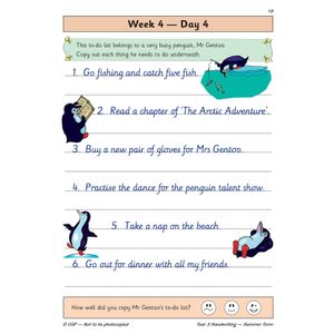 KS2 Handwriting Year 3 Daily Practice Book: Summer Term Look Inside Image 6