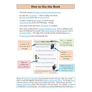 KS2 Handwriting Year 4 Daily Practice Book: Autumn Term Look Inside Image 3