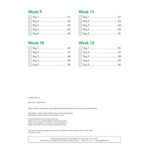 KS2 Handwriting Year 4 Daily Practice Book: Spring Term Look Inside Image 2