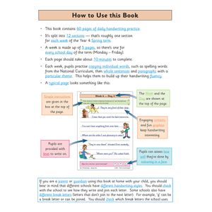 KS2 Handwriting Year 4 Daily Practice Book: Spring Term Look Inside Image 3