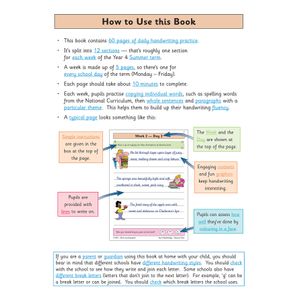 KS2 Handwriting Year 4 Daily Practice Book: Summer Term Look Inside Image 3