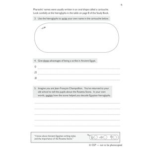 KS2 History Discover & Learn: Ancient Egyptians Activity Book Look Inside Image 3