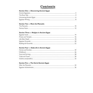 KS2 History Discover & Learn: Ancient Egyptians Activity Book Look Inside Image 1