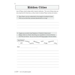 KS2 History Discover & Learn: Mayan Civilisation Activity Book Look Inside Image 6