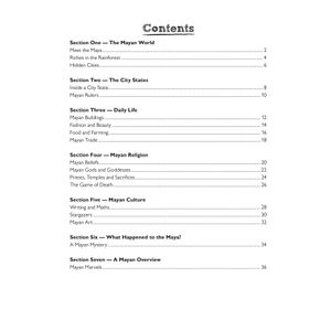 KS2 History Discover & Learn: Mayan Civilisation Activity Book Look Inside Image 1