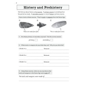 KS2 History Discover & Learn: Stone Age to Celts Activity Book (Years 3 & 4) Look Inside Image 2