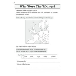 KS2 History Discover & Learn: Vikings Activity Book (Years 5 & 6) Look Inside Image 2