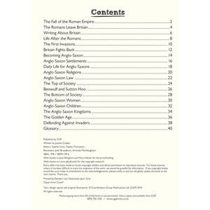 KS2 History Study Book - Anglo-Saxons (Ages 9-11) Look Inside Image 1