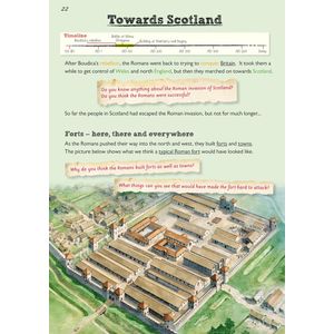 KS2 History Study Book - Romans in Britain (Ages 7-9) Look Inside Image 4