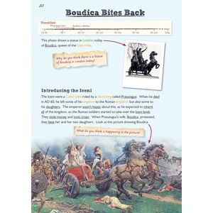 KS2 History Study Book - Romans in Britain (Ages 7-9) Look Inside Image 2