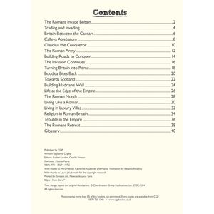 KS2 History Study Book - Romans in Britain (Ages 7-9) Look Inside Image 1