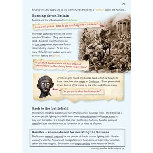 KS2 History Study Book - Romans in Britain (Ages 7-9) Look Inside Image 3
