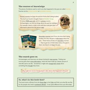 KS2 History Study Book - Stone Ages to Celts (Ages 7-9) Look Inside Image 3