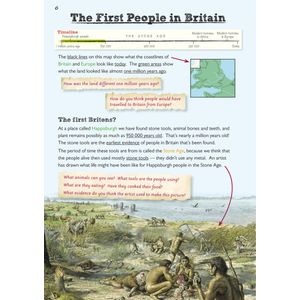 KS2 History Study Book - Stone Ages to Celts (Ages 7-9) Look Inside Image 6