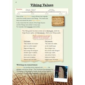 KS2 History Study Book - Vikings (Ages 9-11) Look Inside Image 4