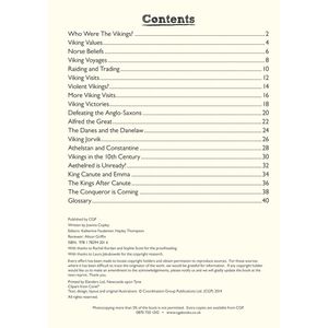 KS2 History Study Book - Vikings (Ages 9-11) Look Inside Image 1