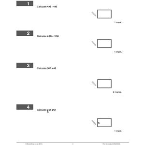 KS2 Maths 10-Minute Practice Papers Download (Ages 10-11) Look Inside Image 3