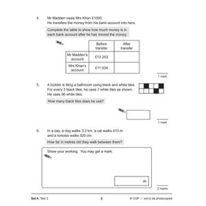 KS2 Maths SAT Buster 10-Minute Tests - Book 2 (for the 2024 tests) Look Inside Image 6