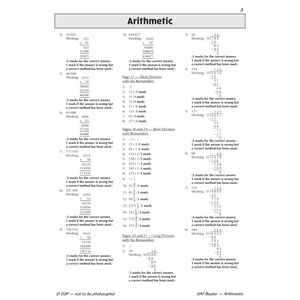 KS2 Maths SAT Buster: Answer Book 2 (for the 2024 tests) Look Inside Image 2