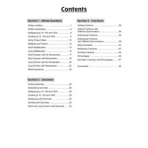 KS2 Maths SAT Buster: Arithmetic - Book 1 (for the 2024 tests) Look Inside Image 1