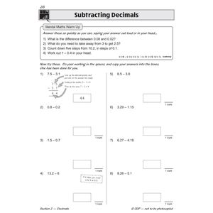 KS2 Maths SAT Buster: Arithmetic - Book 2 (for the 2024 tests) Look Inside Image 4